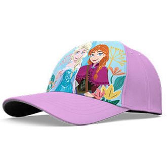   Disney Jégvarázs Purple Flowers gyerek baseball sapka 52 cm