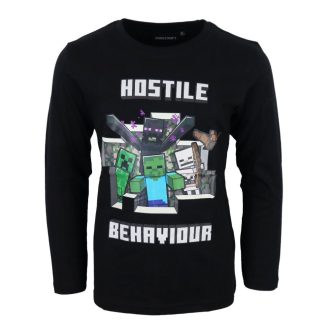 Minecraft gyerek hosszú ujjú póló, felső 12 év