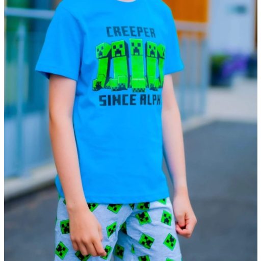Minecraft gyerek rövid pizsama 12 év