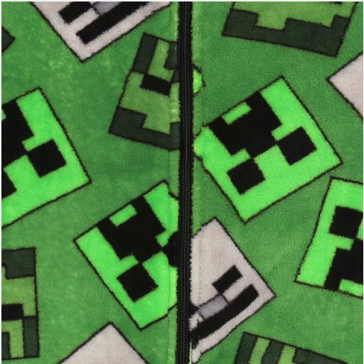 Minecraft gyerek hosszú pizsama, overál 5/6 év