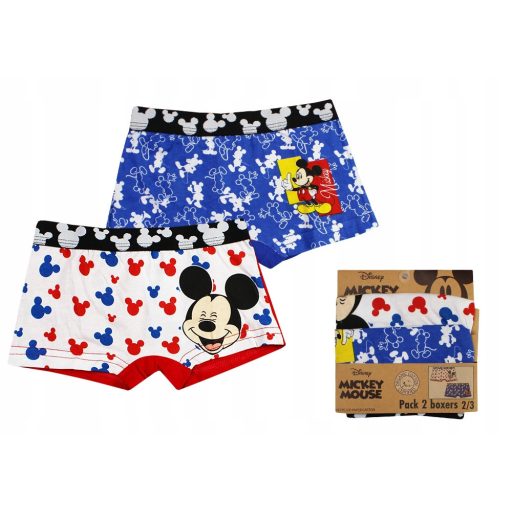 Disney Mickey gyerek boxeralsó 2 darab/csomag 6/8 év