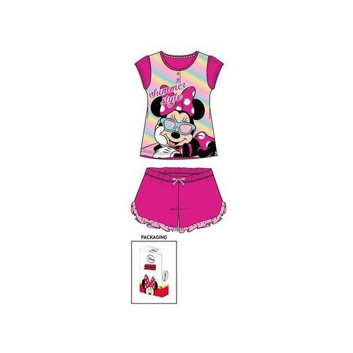 Disney Minnie gyerek rövid pizsama Díszdobozban 6 év