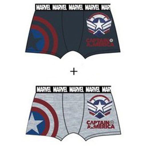 Marvel, Amerika kapitány férfi boxeralsó 2 darab/csomag S