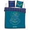 Harry Potter Blue dupla, kétszemélyes ágyneműhuzat 240×220cm, 63x63 cm Microfibre