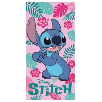   Disney Lilo és Stitch, A csillagkutya fürdőlepedő, strand törölköző 70x140cm (Fast Dry)