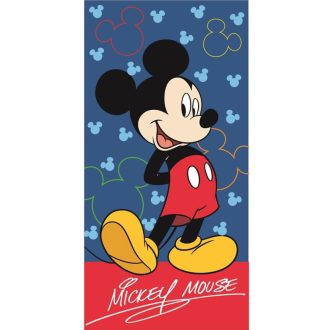   Disney Mickey fürdőlepedő, strand törölköző 70x140cm (Fast Dry)