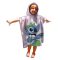 Disney Lilo és Stitch, A csillagkutya Hula Dancing strand törölköző poncsó 55x110 cm (Fast Dry)