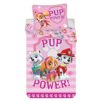   Mancs Őrjárat Pup Power ágyneműhuzat 140×200cm, 70×90 cm