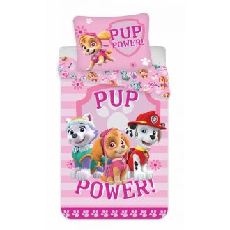   Mancs Őrjárat Pup Power ágyneműhuzat 140×200cm, 70×90 cm microfibre