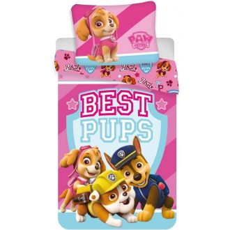   Mancs Őrjárat Best Pups gyerek, ovis ágyneműhuzat 100×135cm, 40×60 cm