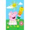 Peppa malac Summer Time kéztörlő, arctörlő, törölköző 30x50 cm