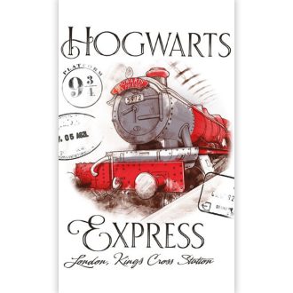   Harry Potter Express kéztörlő, arctörlő, törölköző 30x50 cm