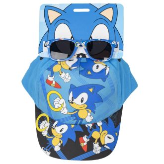   Sonic a sündisznó Ring napszemüveg és baseball sapka szett