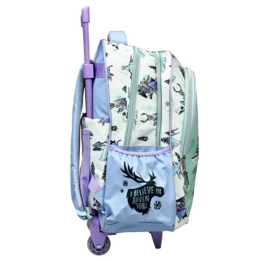 Disney Jégvarázs Adventure gurulós iskolatáska, táska 46 cm