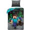 Minecraft Underground ágyneműhuzat Miner 140×200cm, 70×90 cm