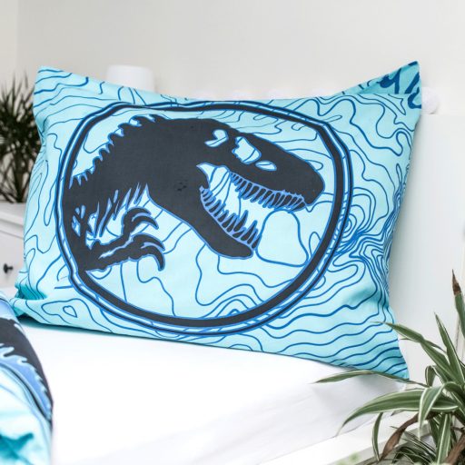 Jurassic World Dinosaur Tracker Sötétben világító ágyneműhuzat 140×200cm, 70x90 cm