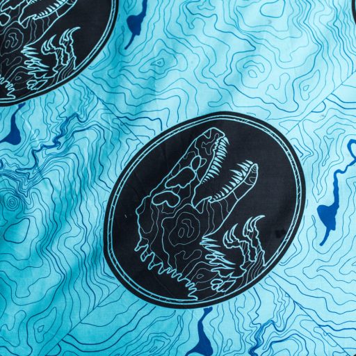 Jurassic World Dinosaur Tracker Sötétben világító ágyneműhuzat 140×200cm, 70x90 cm