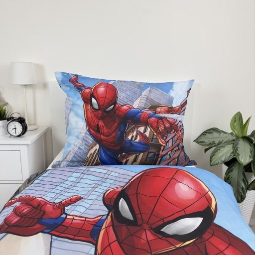 Pókember City Glider ágyneműhuzat 140×200cm, 70×90 cm