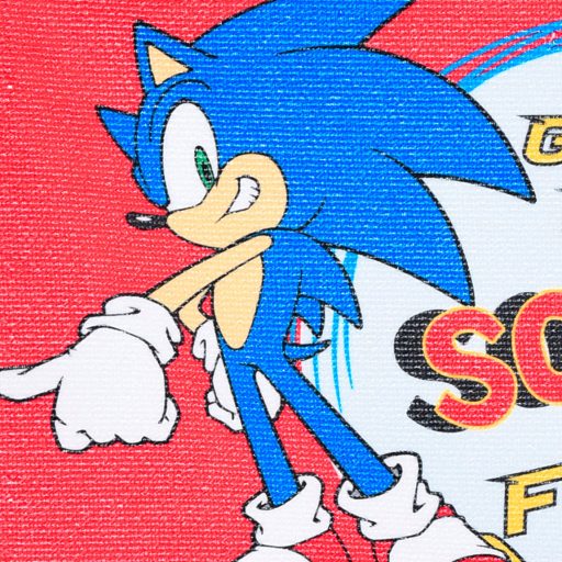 Sonic a sündisznó Gotta Go kéztörlő, arctörlő, törölköző 40x30 cm