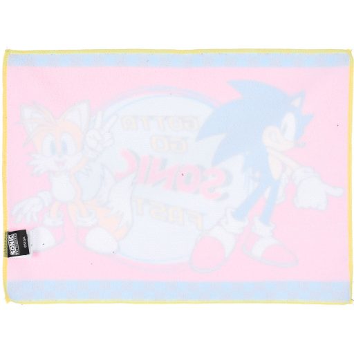 Sonic a sündisznó Gotta Go kéztörlő, arctörlő, törölköző 40x30 cm