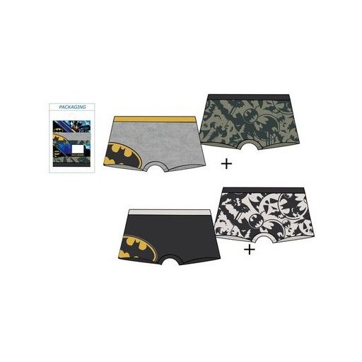 Batman gyerek boxeralsó 2 darab/csomag