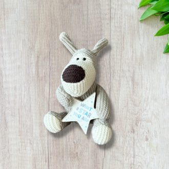 Horgolt Boofle kutyus