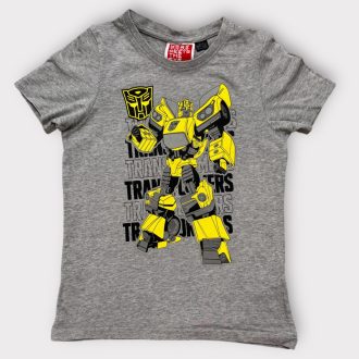 Transformers szürke póló