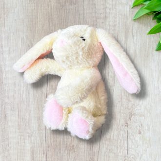 Vajszínű pihe puha nyuszi 