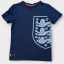 England sötétkék póló 