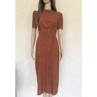 Elegáns pöttyös ruha